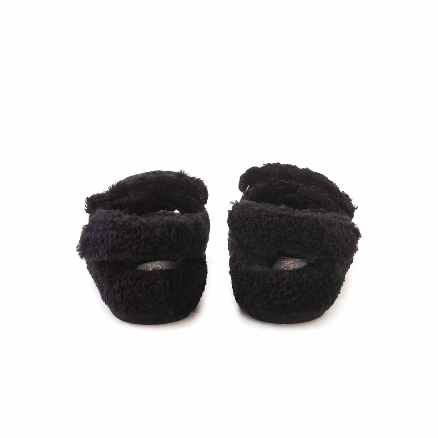 Rouge Kadın Hakiki Deri Microlight Taban Siyah Sandalet 