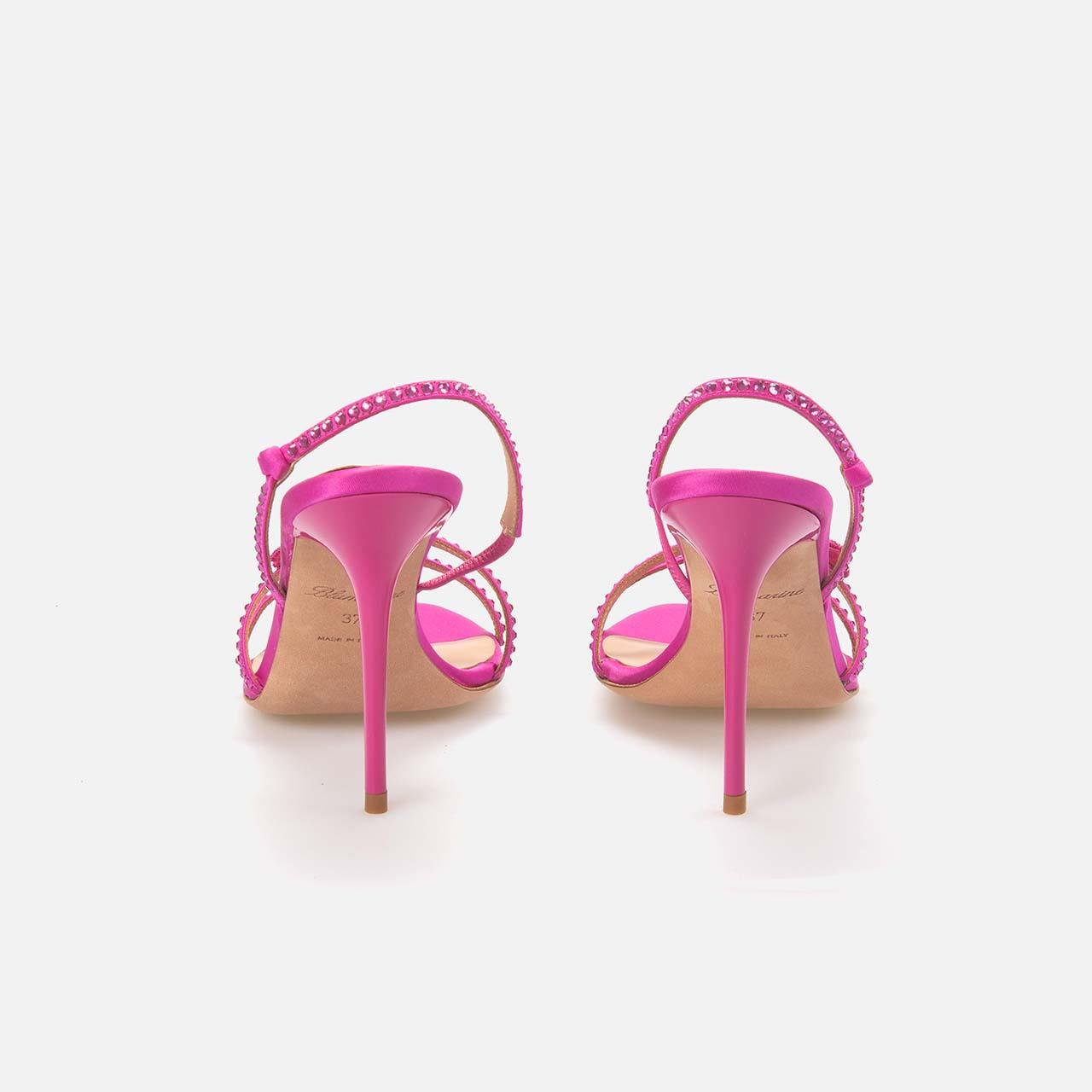 Blumarine Kadın Hakiki Deri Neolit Taban Fuxia Gece & Abiye Ayakkabı