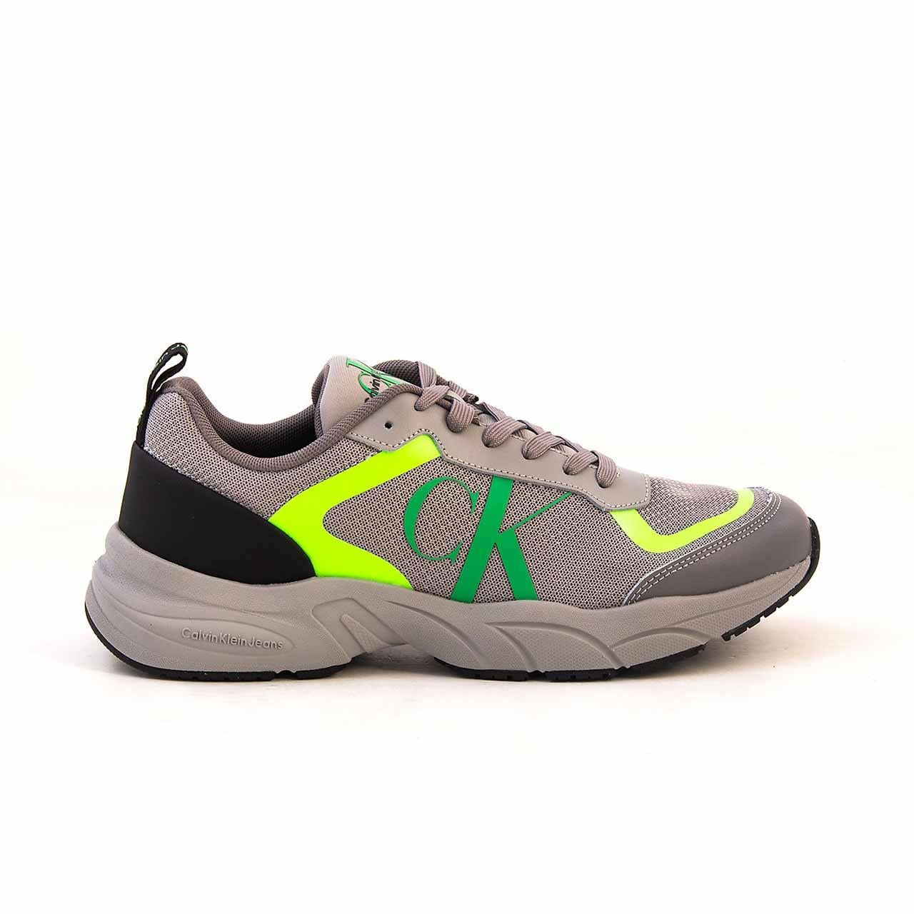 Calvin Klein Erkek Gri Spor & Sneaker Ayakkabı