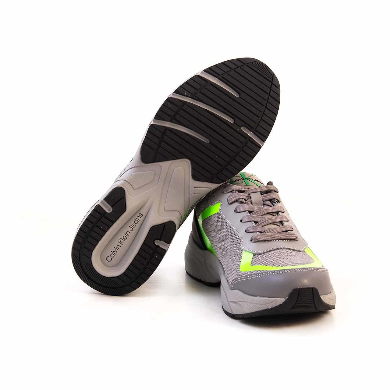 Calvin Klein Erkek Gri Spor & Sneaker Ayakkabı