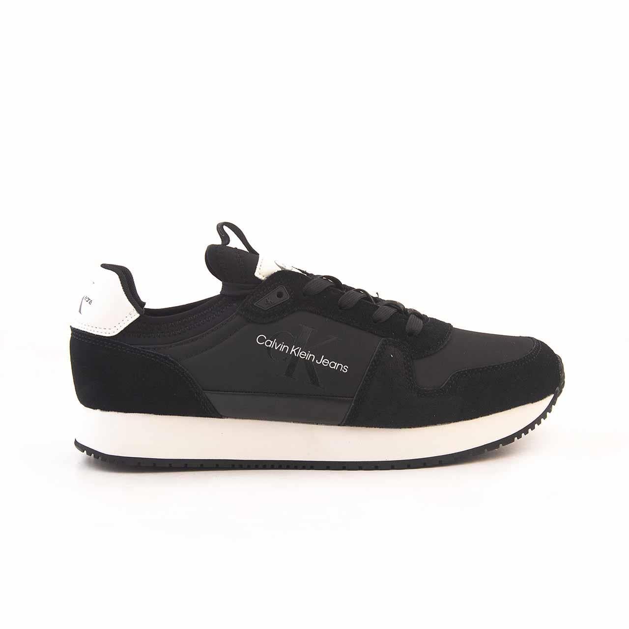 Calvin Klein Erkek Siyah - Beyaz Spor & Sneaker Ayakkabı