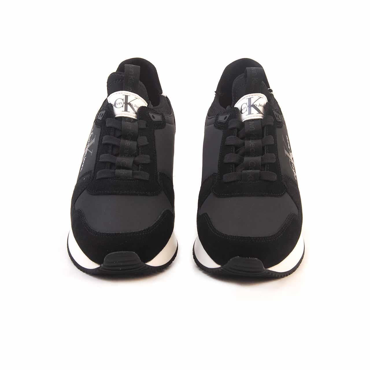 Calvin Klein Erkek Siyah - Beyaz Spor & Sneaker Ayakkabı