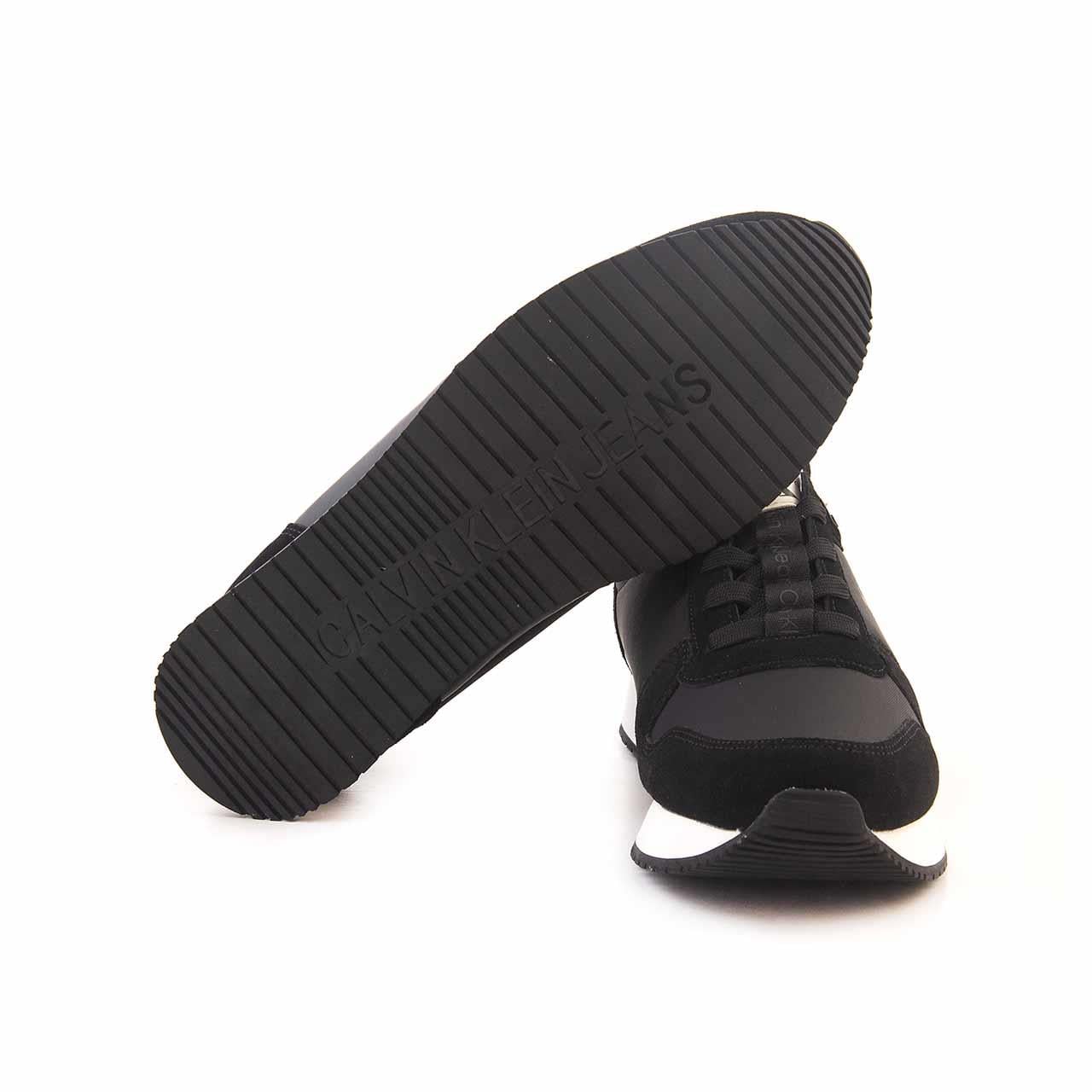 Calvin Klein Erkek Siyah - Beyaz Spor & Sneaker Ayakkabı