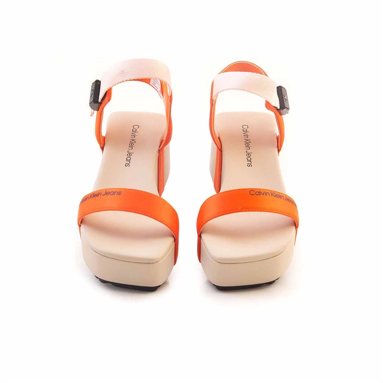 Calvin Klein Kadın Orange Sandalet Ayakkabı