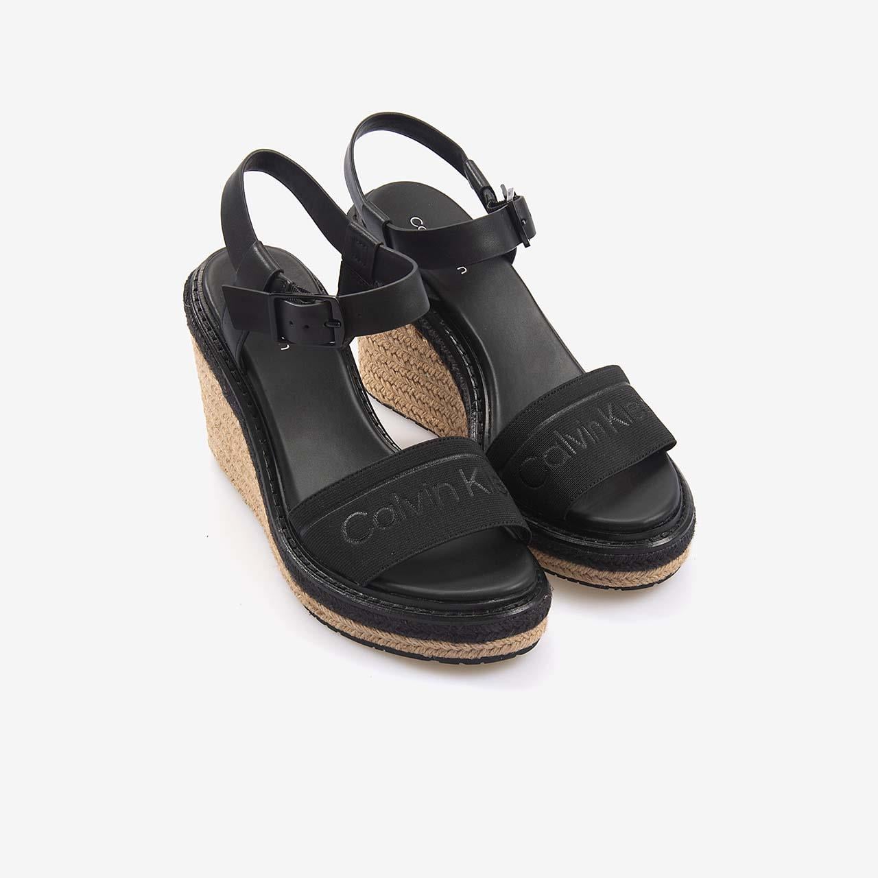 Calvin Klein Kadın Dolgu Topuk Sandalet HW0HW02050
