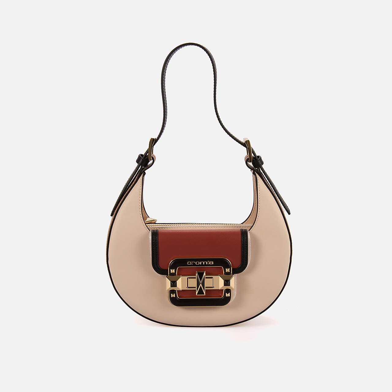 CROMIA Kadın Hakiki Deri Mattone Omuz Çantası 