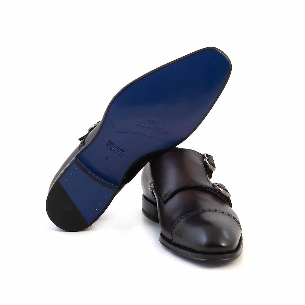 Franceschetti Erkek Hakiki Deri Koyu Kahverengi Klasik Ayakkabı