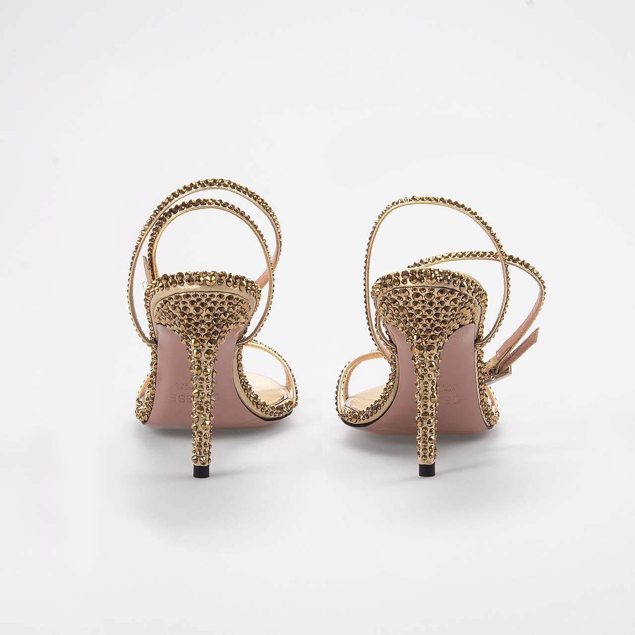 Gedebe Kadın Altın Sarısı Gece & Abiye Ayakkabı