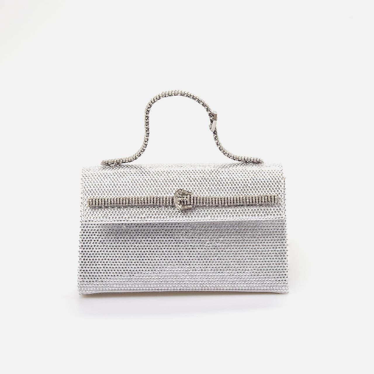 Gedebe Kadın Beyaz Kol Çantası 