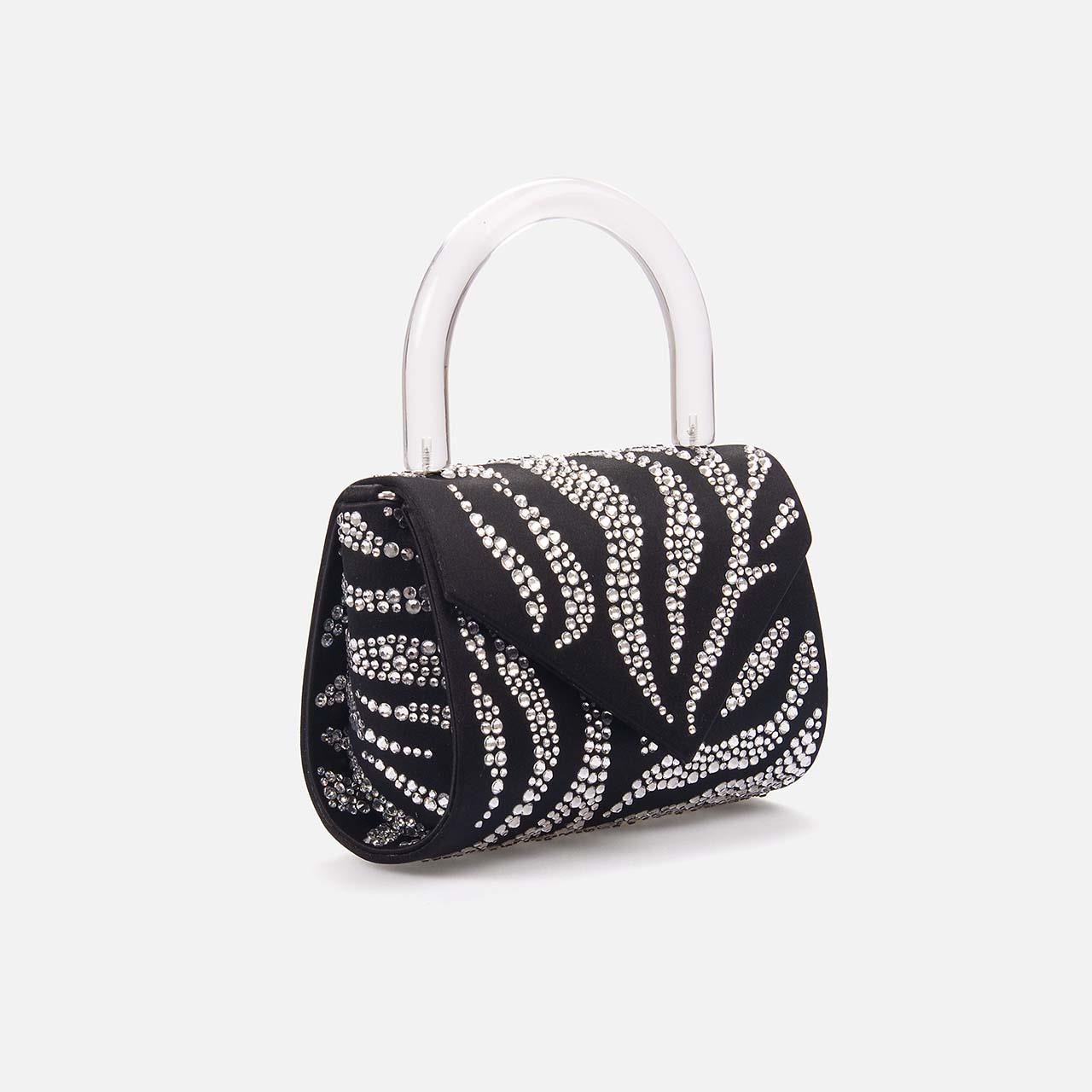 Gedebe Kadın Siyah Kol Çantası 