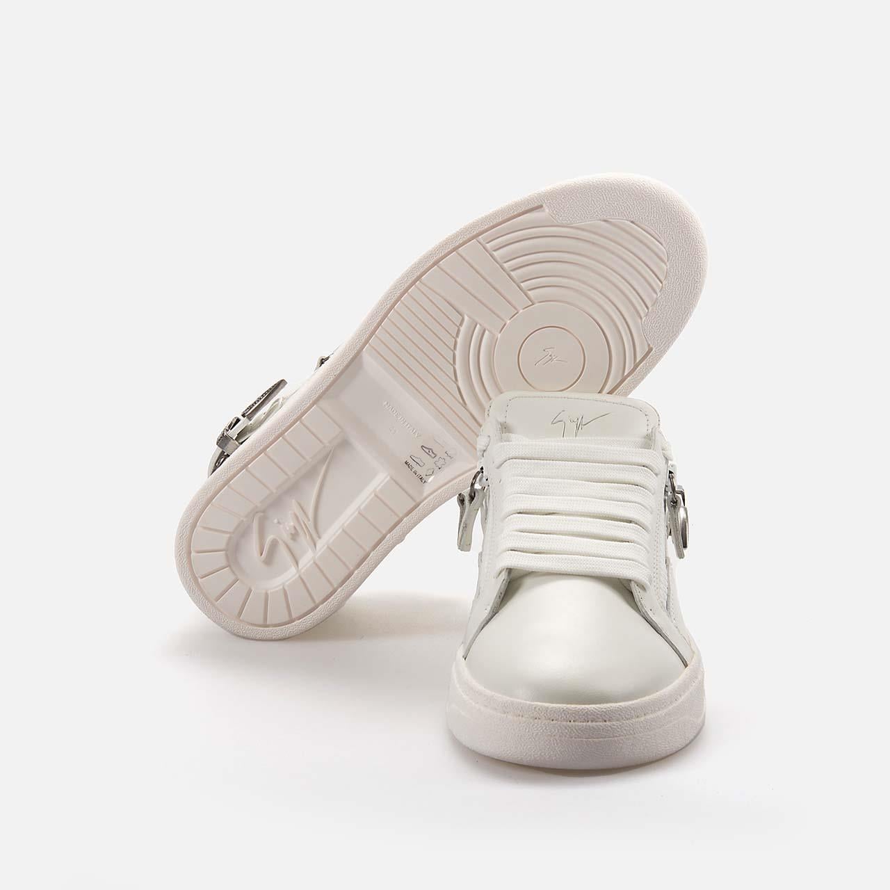 Giuseppe Zanotti Erkek Beyaz Spor & Sneaker Ayakkabı