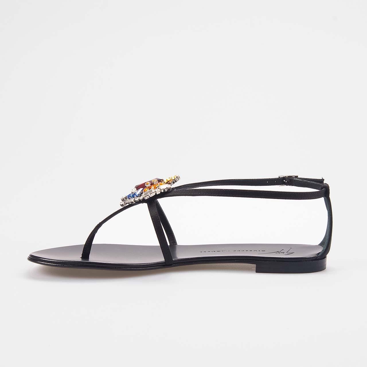 Giuseppe Zanotti Kadın Siyah Sandalet Ayakkabı