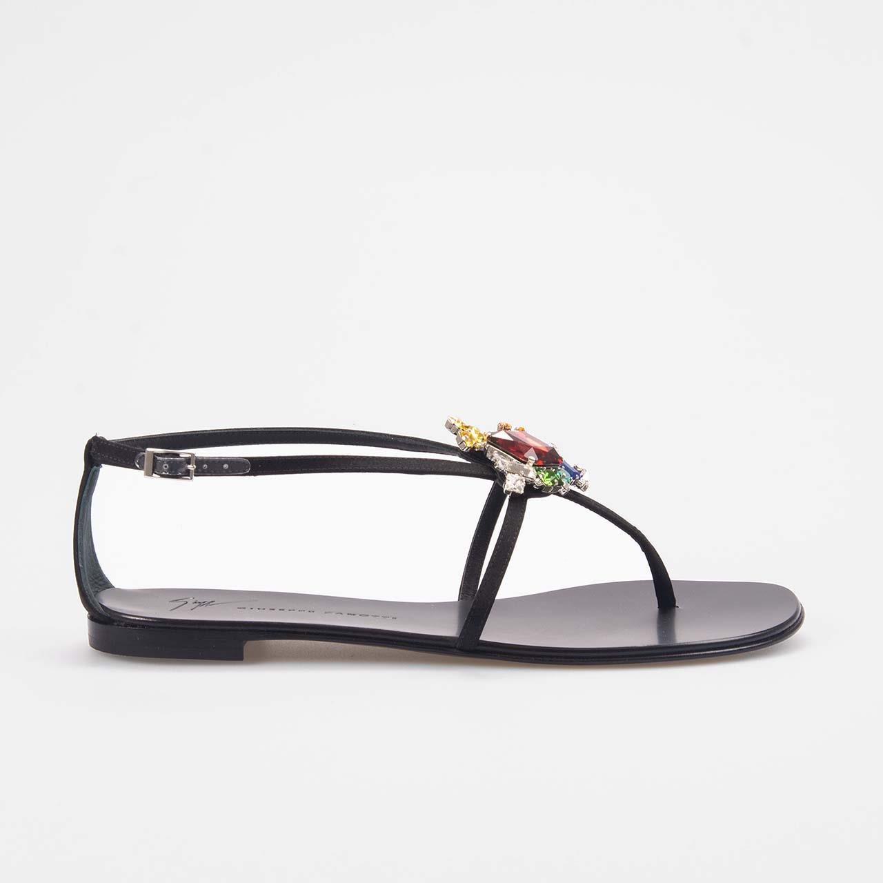 Giuseppe Zanotti Kadın Siyah Sandalet Ayakkabı