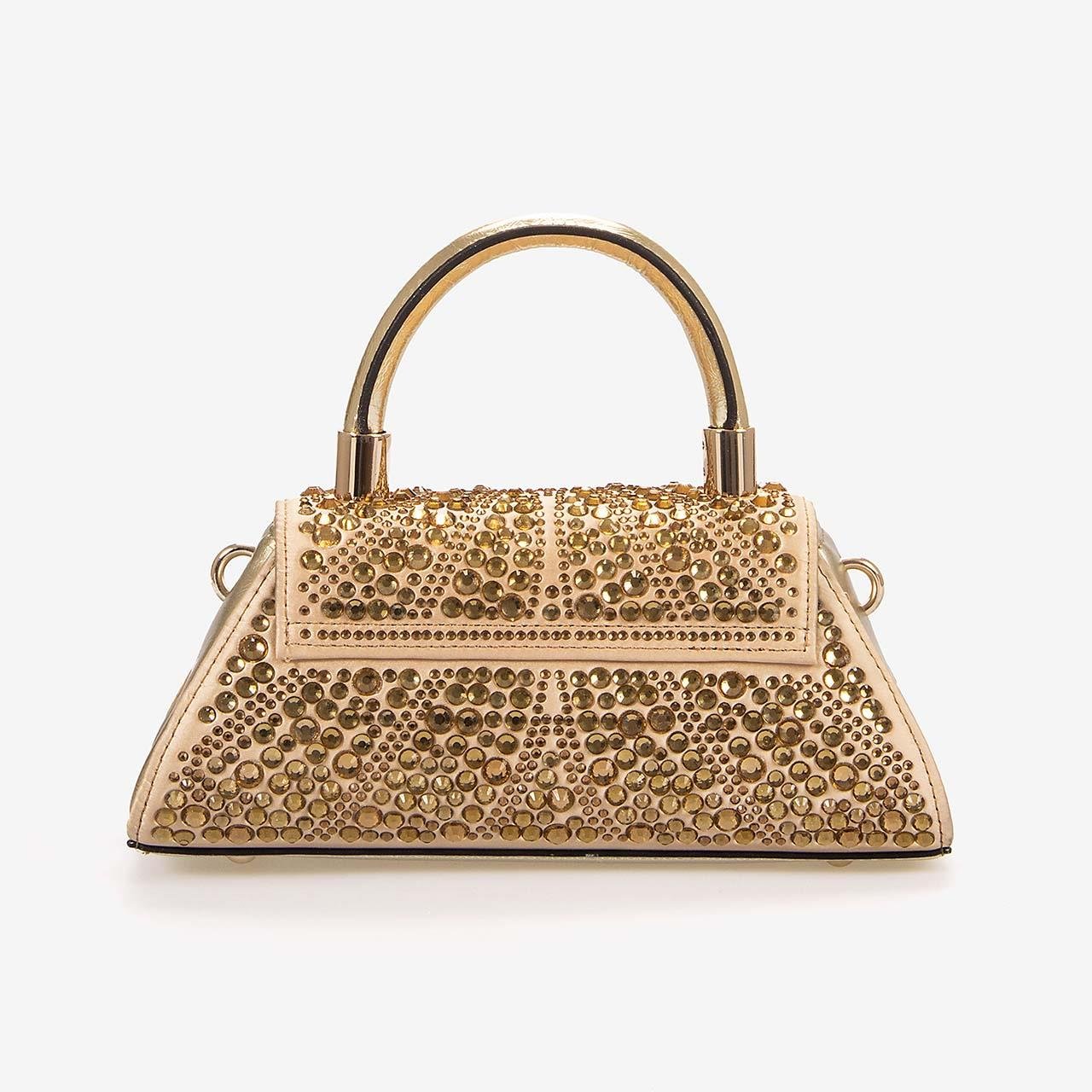 Guess Beauvoir Mini Kadın Gold El Çantası HWXG9528780