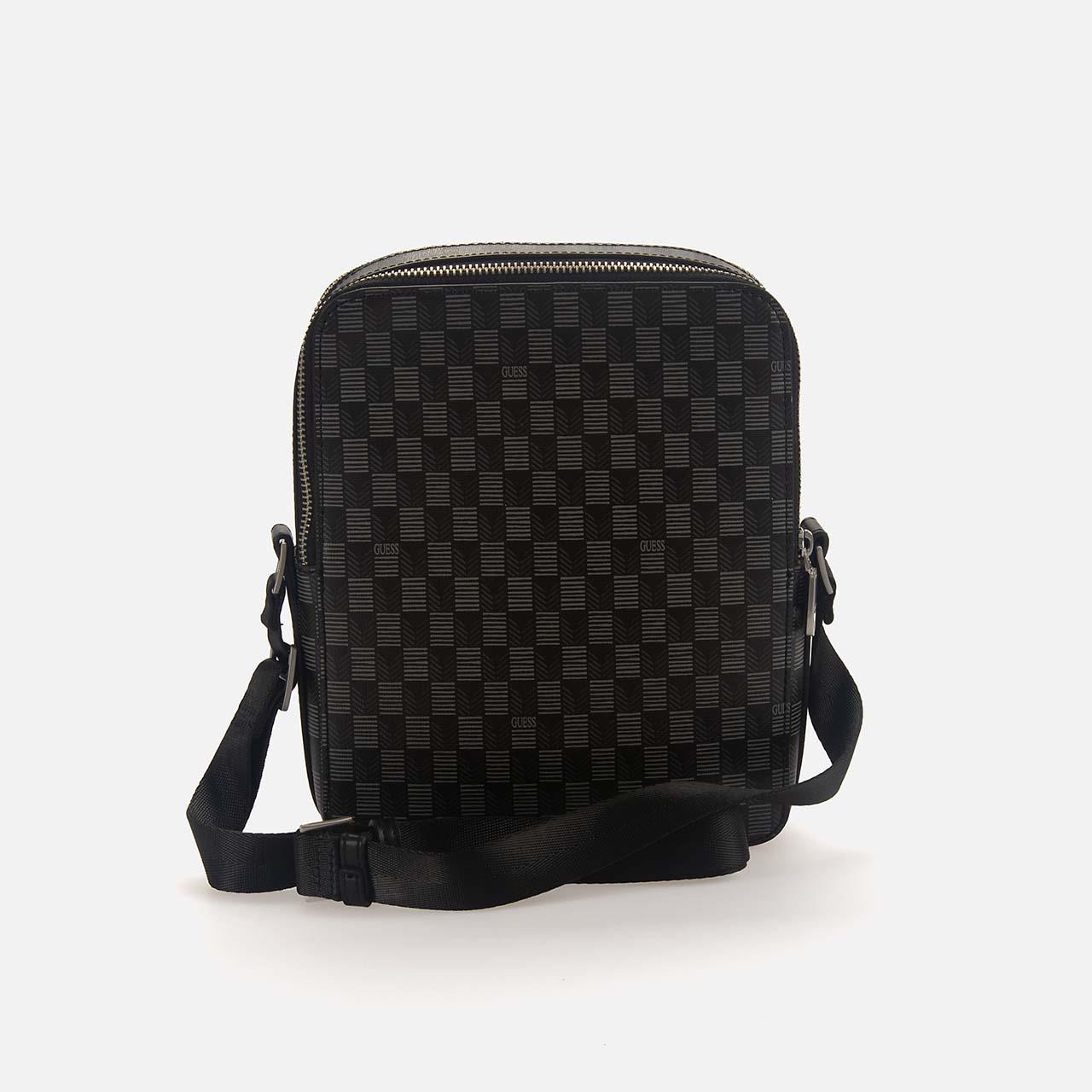 Guess Erkek Vegan Siyah Çapraz & Postacı Çanta