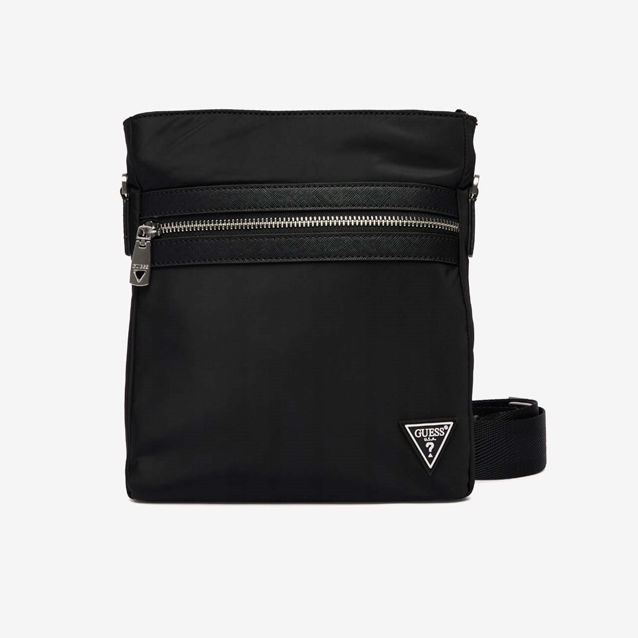 Çapraz&PostacıGuessGuess Erkek Vegan Askılı Berlin Siyah Çapraz Çanta HMBENYP6123