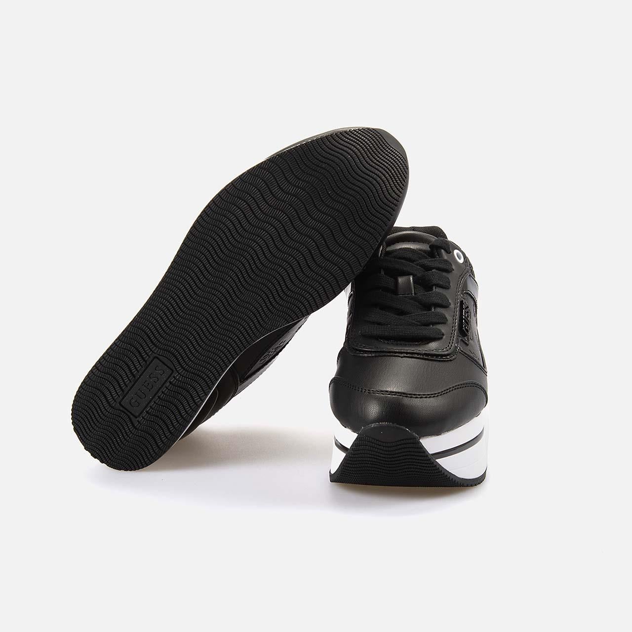 Guess Kadın Vegan Siyah Spor & Sneaker Ayakkabı
