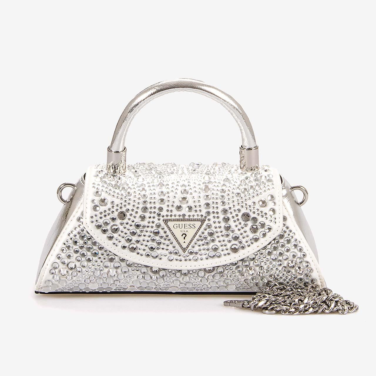 Guess Kadın Gümüş Renk El Çantası HWXY9528780