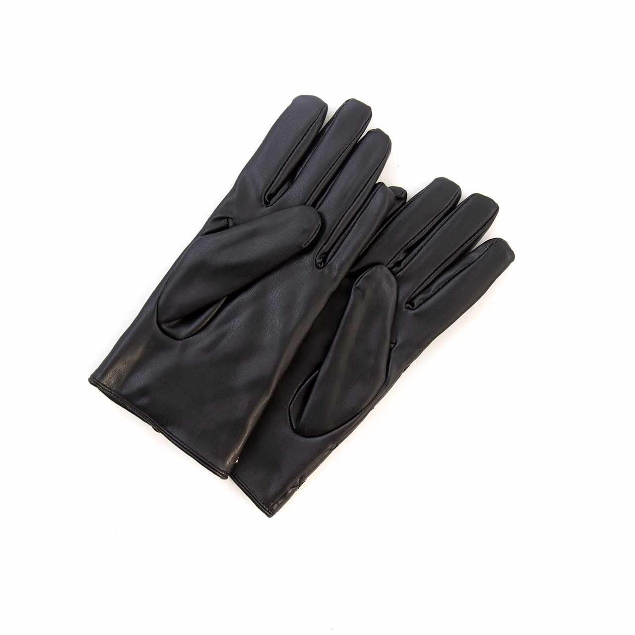 Guess Kadın Vegan Siyah Eldiven 