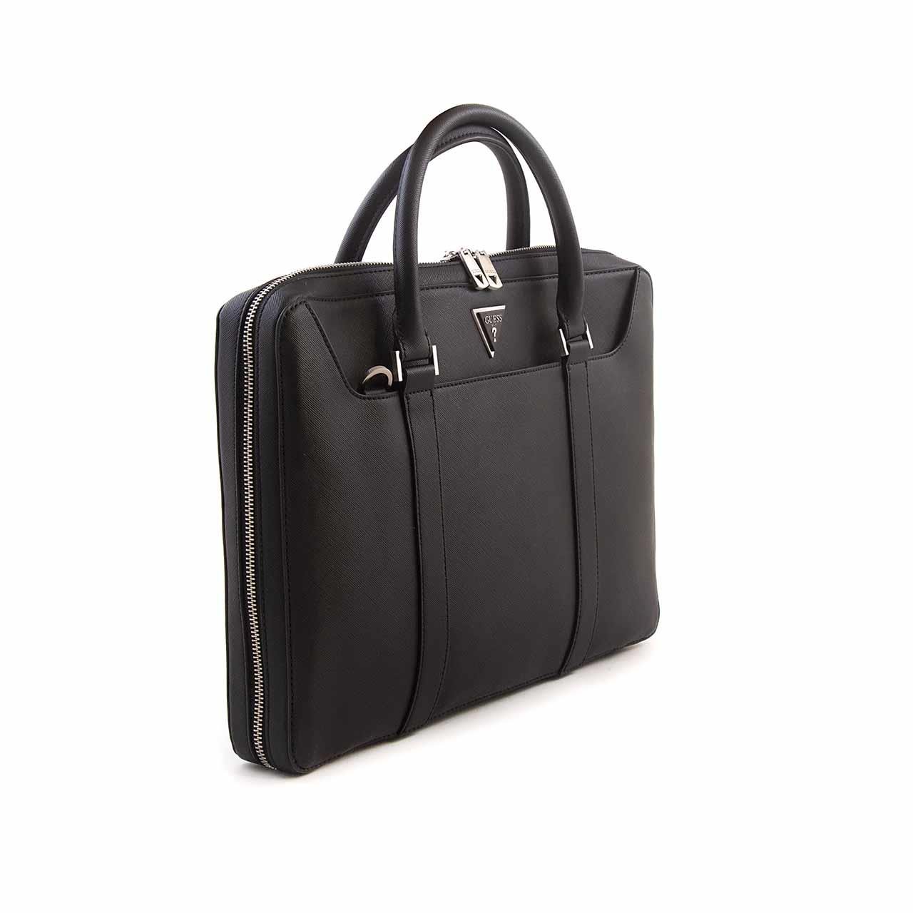 Guess Vegan Siyah Evrak Çantası 