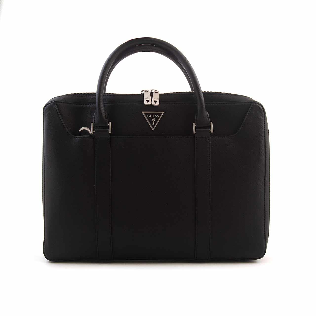 Guess Vegan Siyah Evrak Çantası 