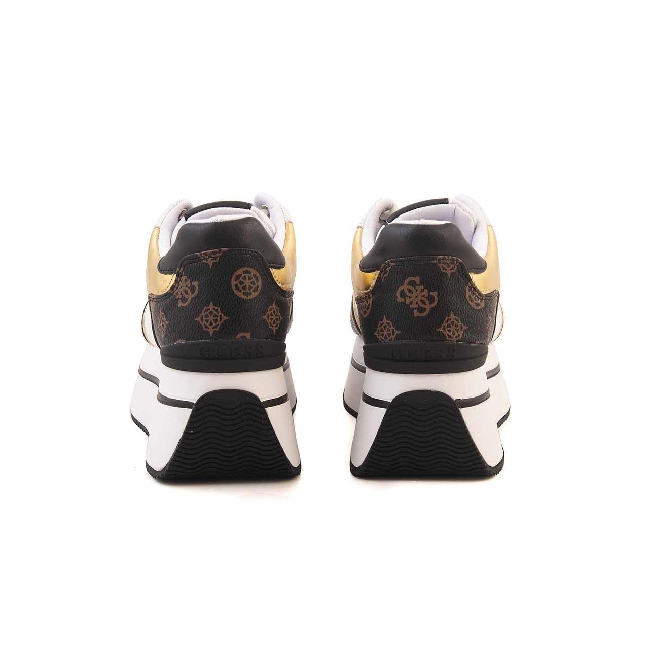 Guess Kadın Vegan Beyaz-Kahverengi Günlük Ayakkabı