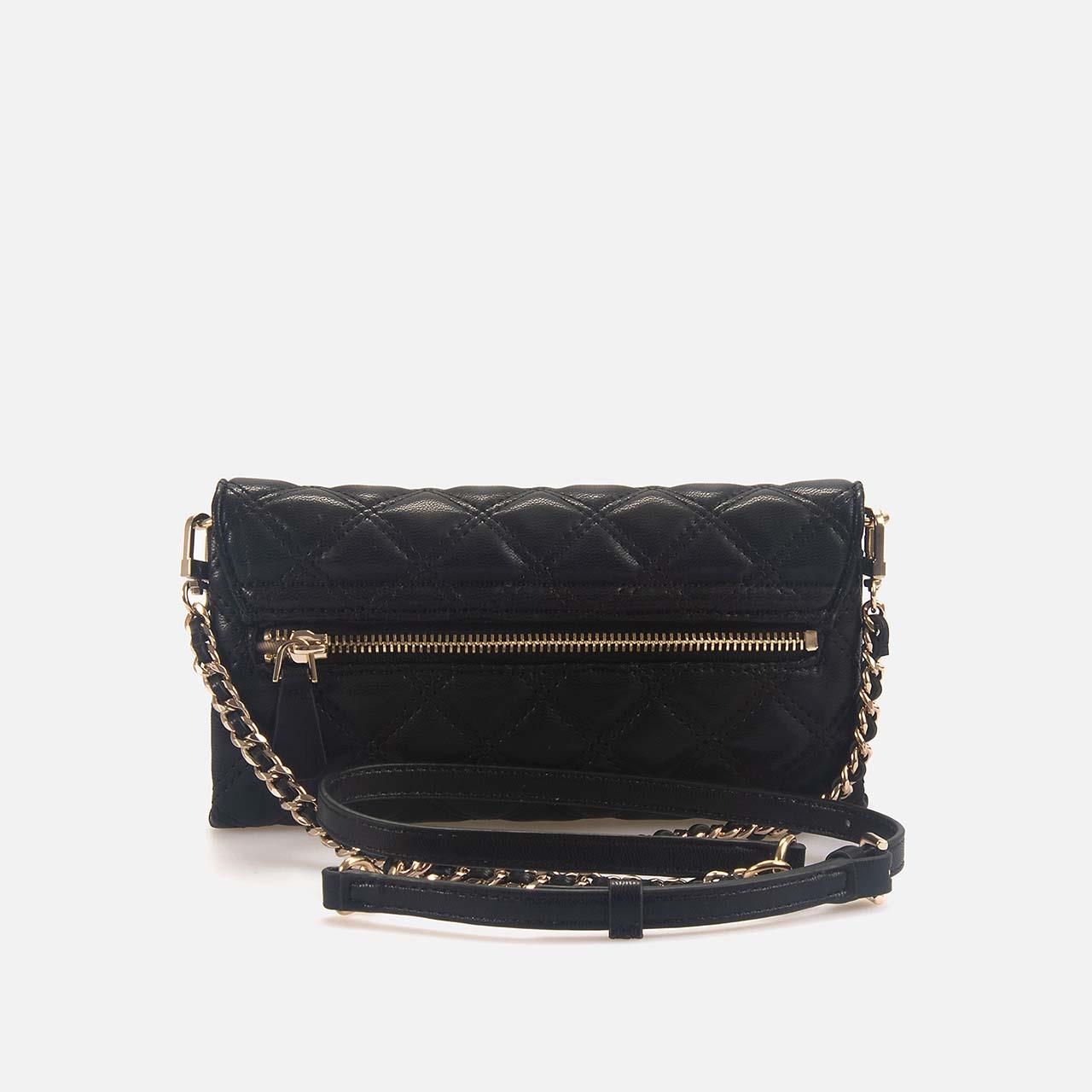 Guess Kadın Vegan Siyah Çapraz & Postacı Çanta