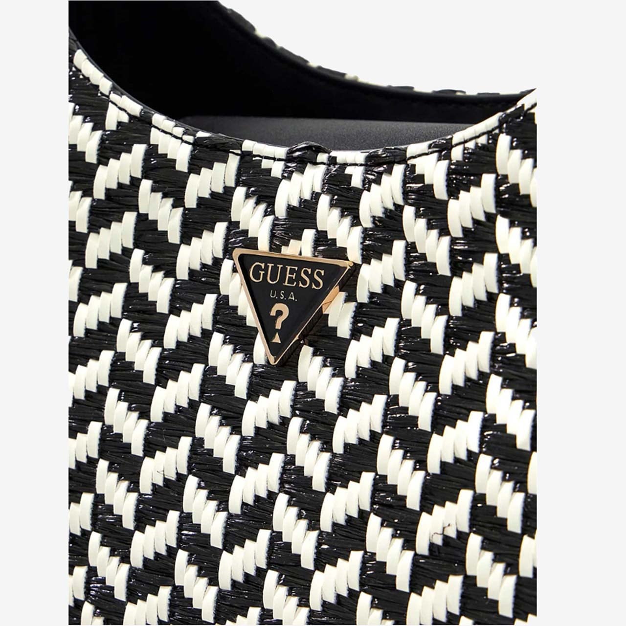 Guess Kadın Black Multi Tessi Shopper Omuz Çantası HWWG7691230
