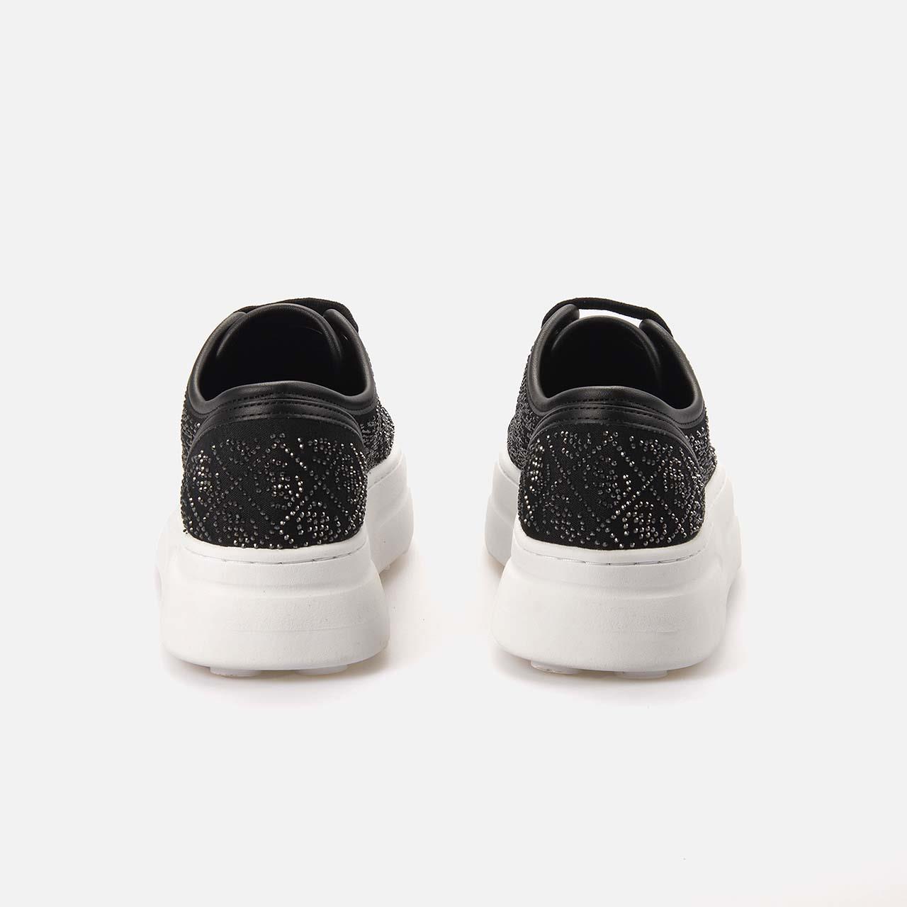 Guess Kadın Vegan Siyah Spor & Sneaker Ayakkabı