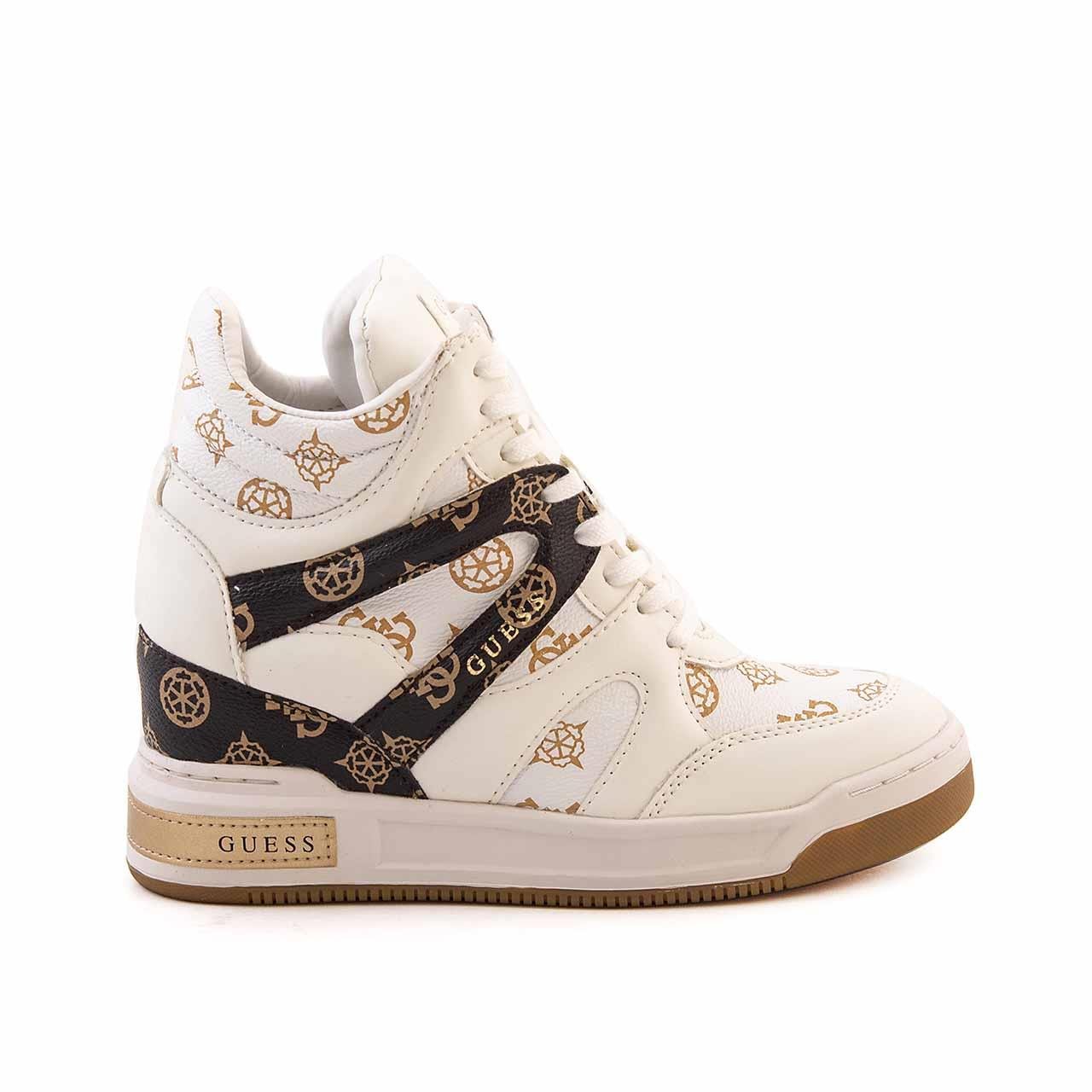 Guess Kadın Vegan Beyaz Spor & Sneaker Bot Ayakkabı