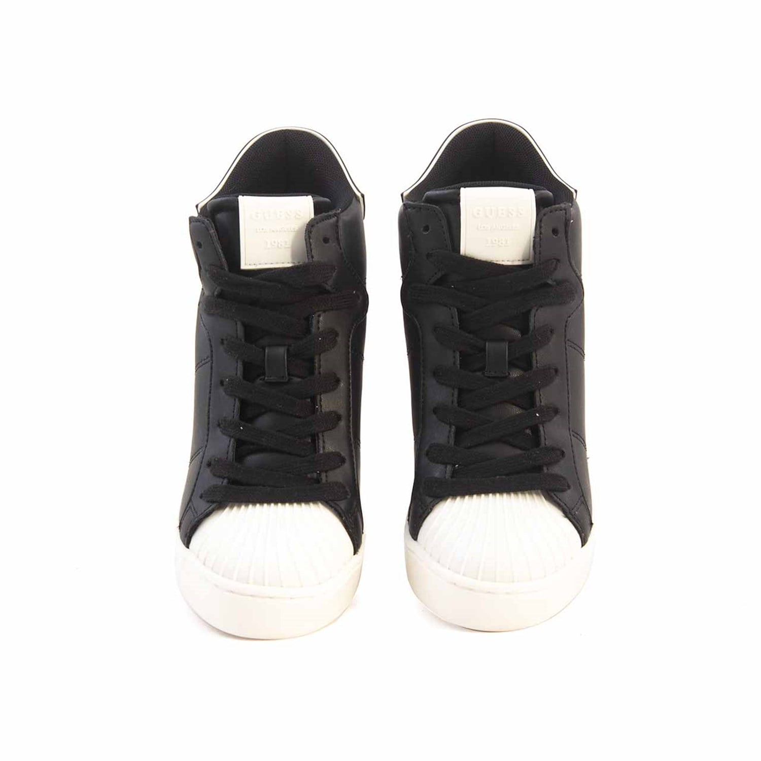 Guess Kadın Vegan Kauçuk Taban Siyah Spor & Sneaker Ayakkabı