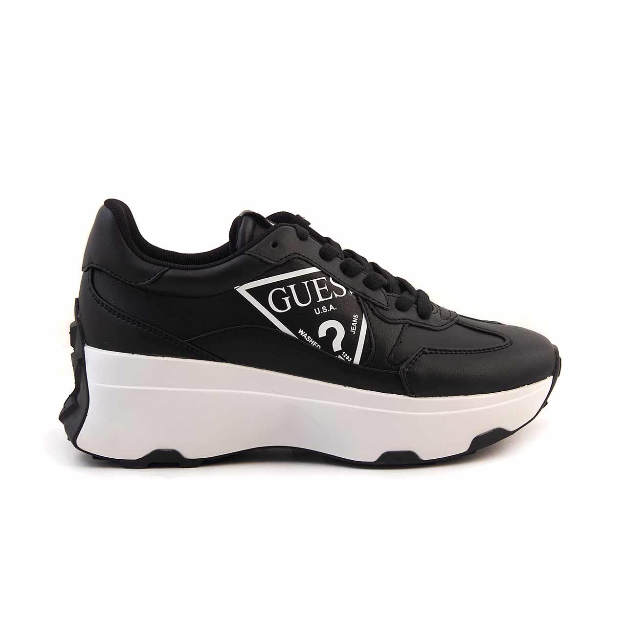 Guess Kadın Vegan Siyah Spor & Sneaker Ayakkabı