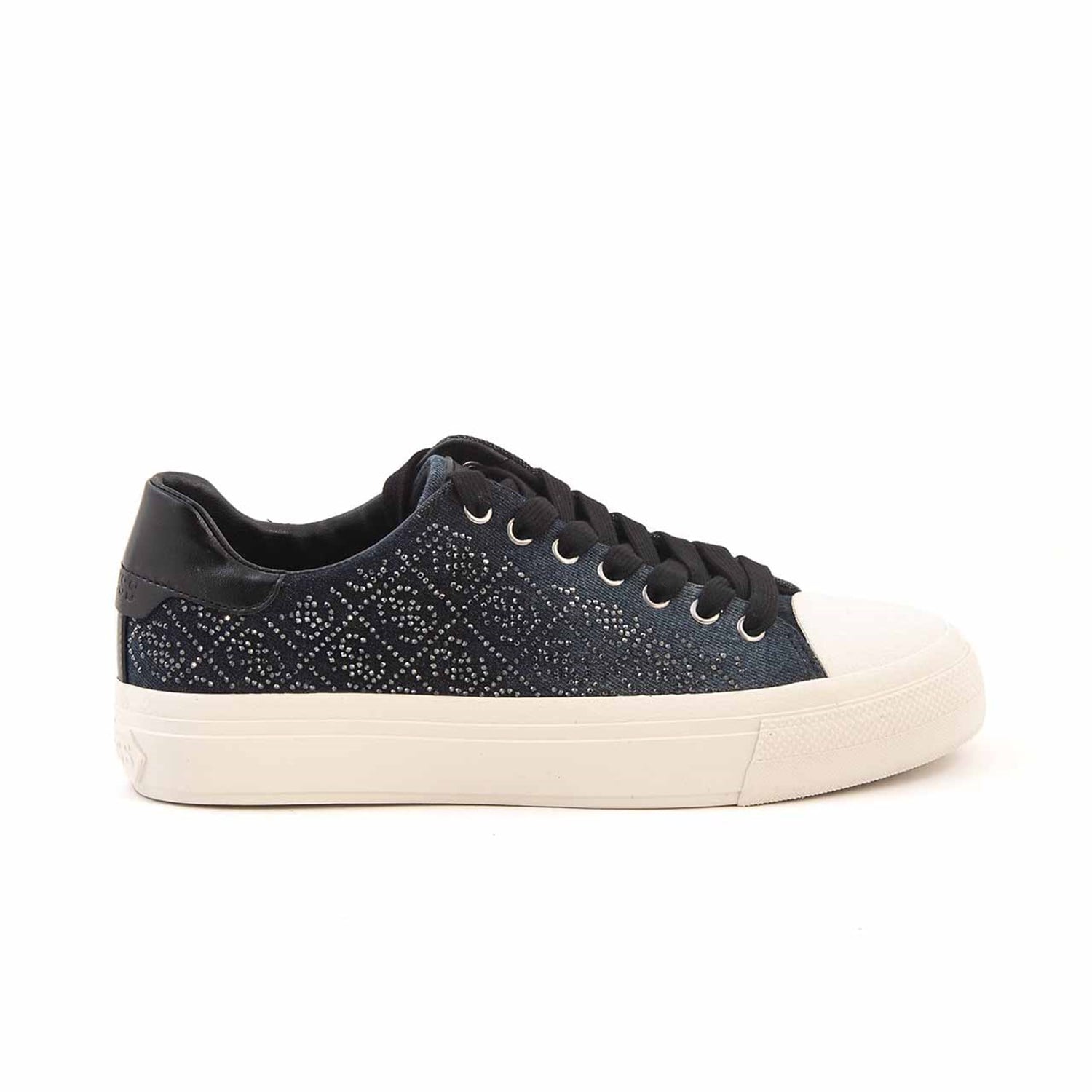 Guess Kadın Vegan Kauçuk Taban Siyah Spor & Sneaker Ayakkabı
