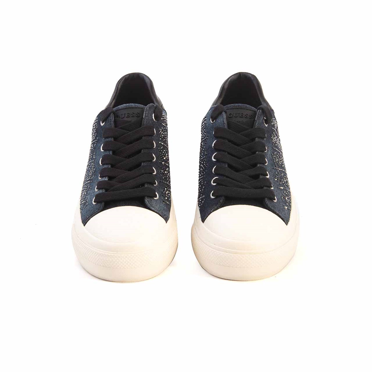 Guess Kadın Vegan Kauçuk Taban Siyah Spor & Sneaker Ayakkabı