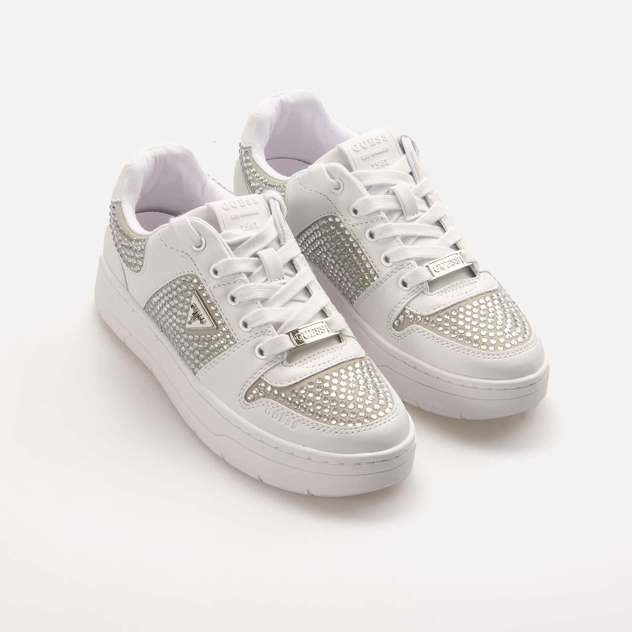 Guess Kadın Vegan Beyaz Spor & Sneaker Ayakkabı