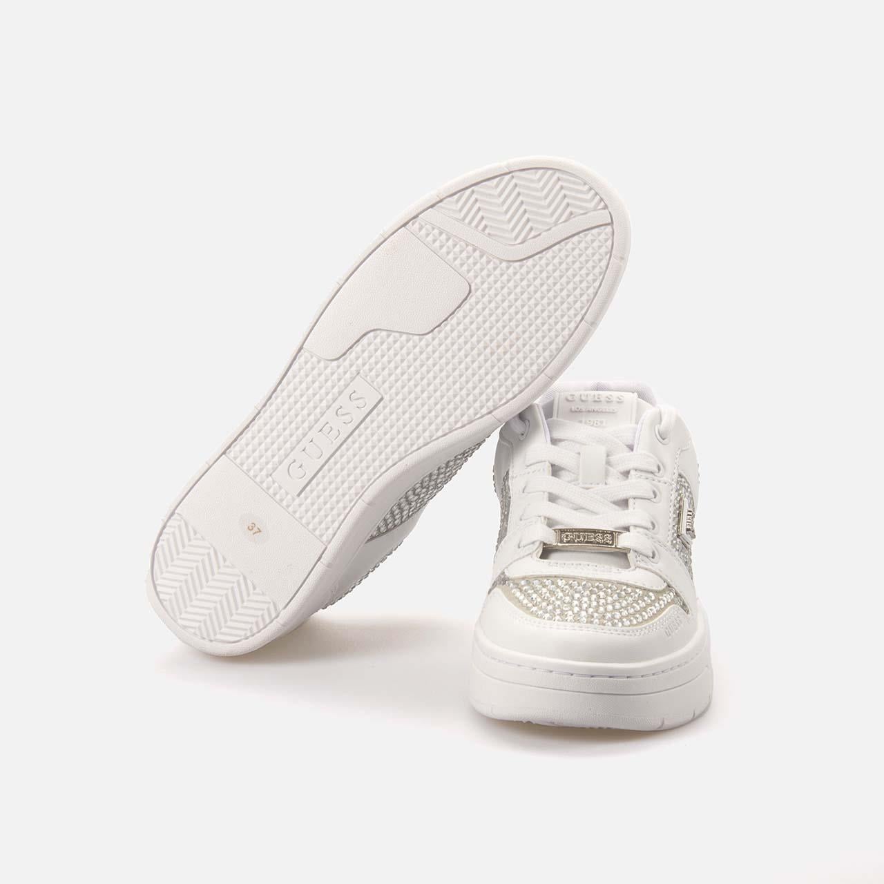 Guess Kadın Vegan Beyaz Spor & Sneaker Ayakkabı