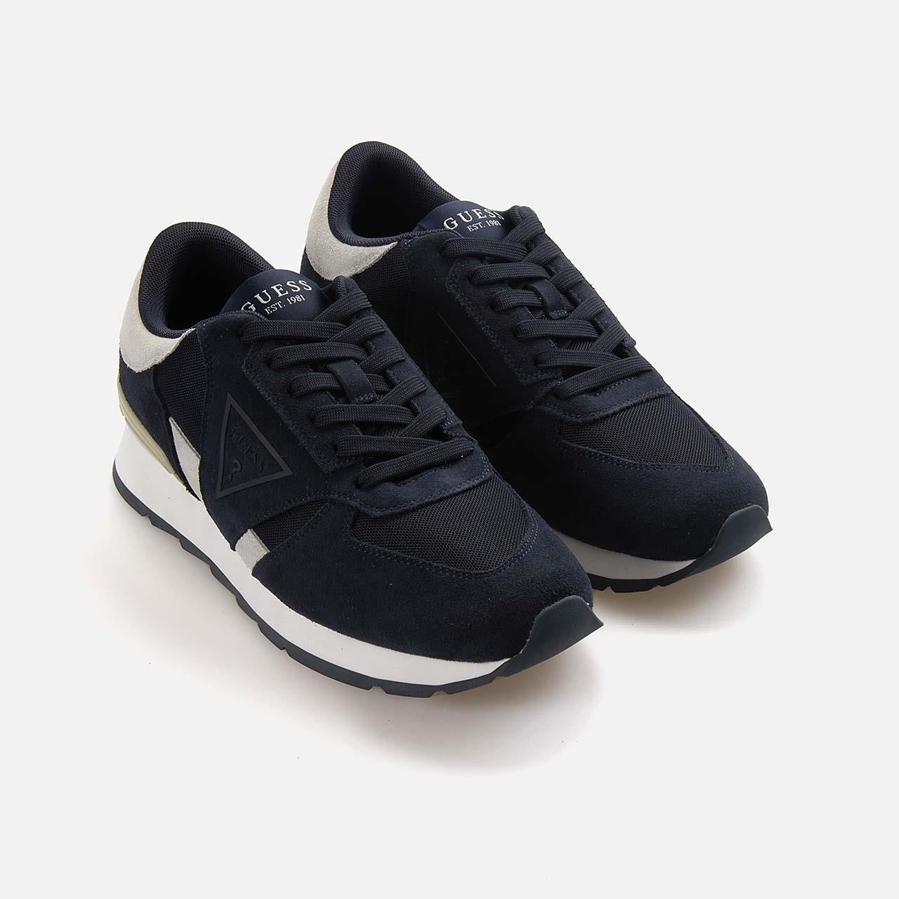 Guess Erkek Vegan Mavi Spor & Sneaker Ayakkabı
