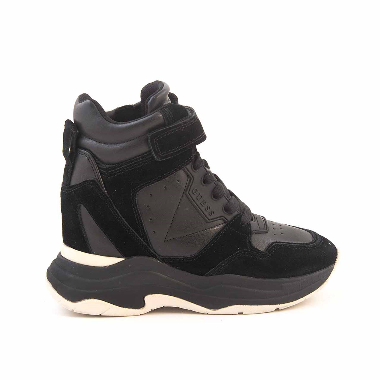 Guess Kadın Vegan Kauçuk Taban Siyah Spor & Sneaker Bot Ayakkabı