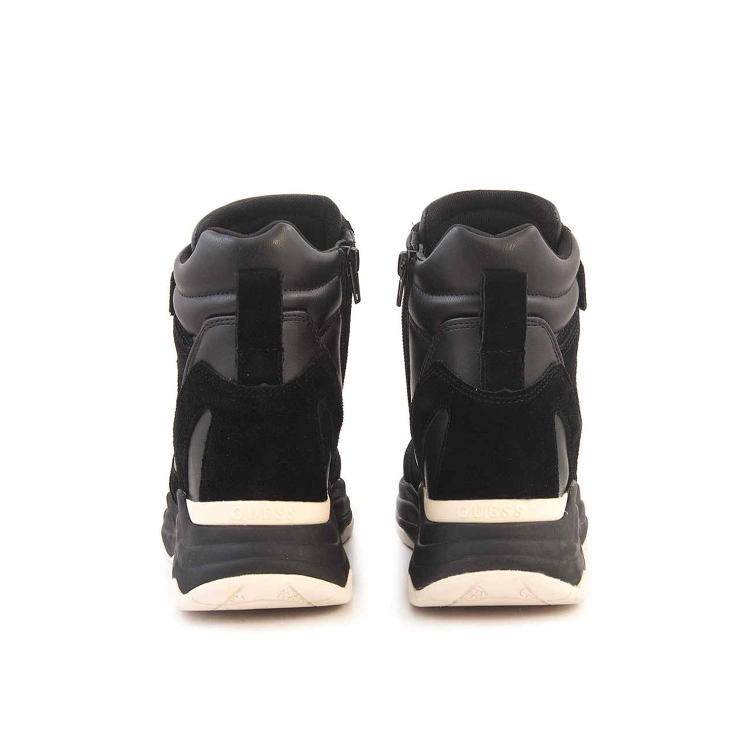 Guess Kadın Vegan Kauçuk Taban Siyah Spor & Sneaker Bot Ayakkabı