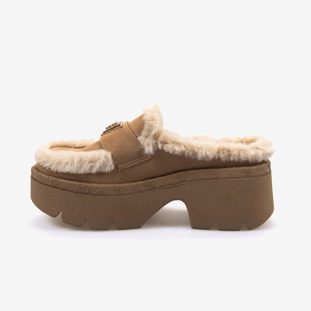 Guess  Kadın Süet Terlik FLFBRIESU06