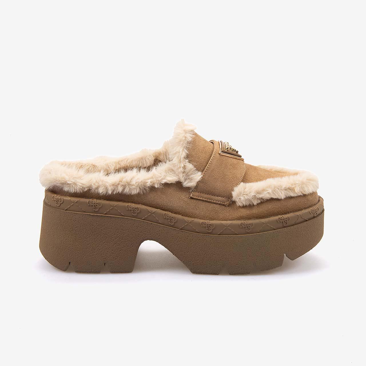 Guess  Kadın Süet Terlik FLFBRIESU06