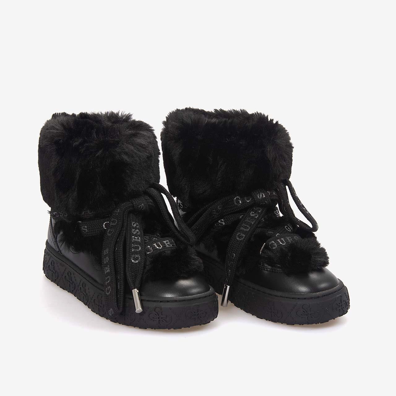 Guess Kadın Unessa Yapay Kürk Detaylı Bot FLFUEKFUR10