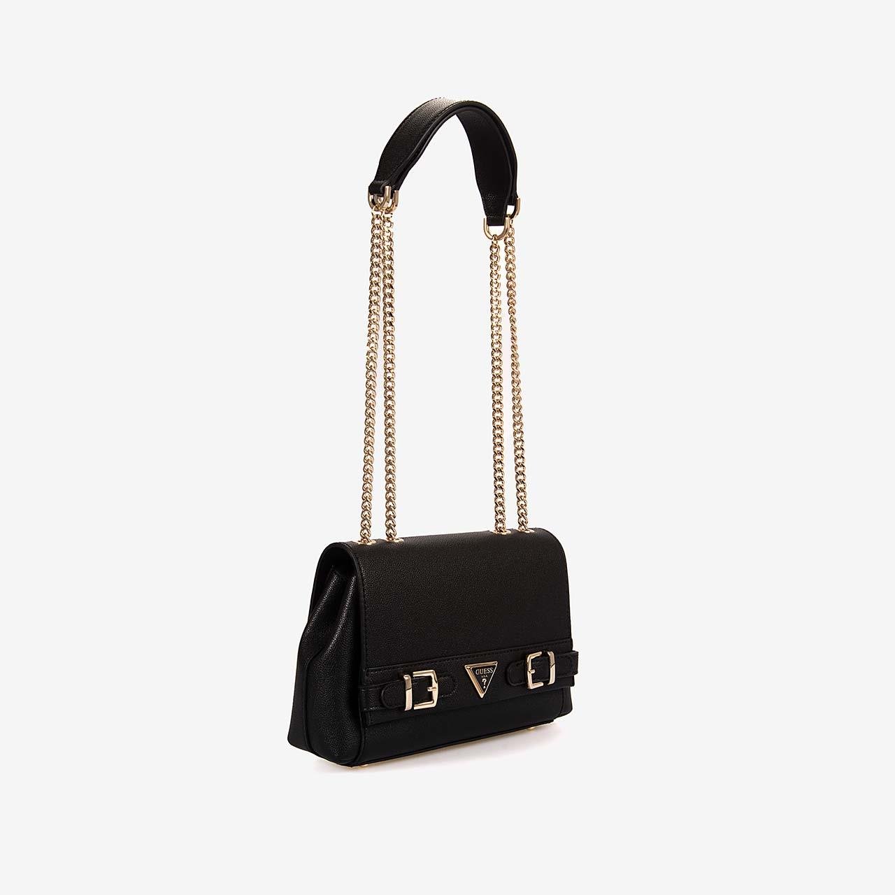 Guess Kadın Vegan Siyah Omuz Çantası 