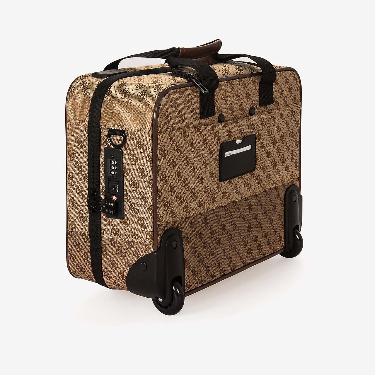 Guess Unisex Bej-Kahverengi Valiz TMNASTP5143