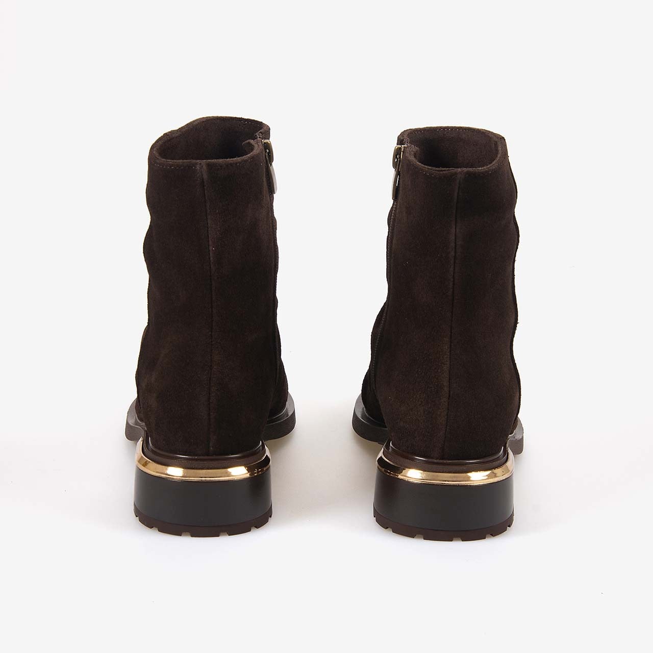 Hawen Angels Kadın 5cm Poli Taban Süet Deri Bot 702010