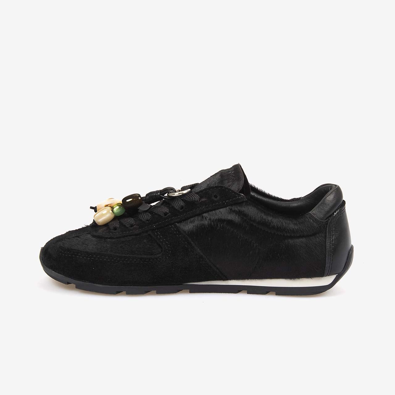 Hawen Angels Kadın Siyah Süet Deri Spor & Sneaker Kauçuk Taban Günlük Ayakkabı 585