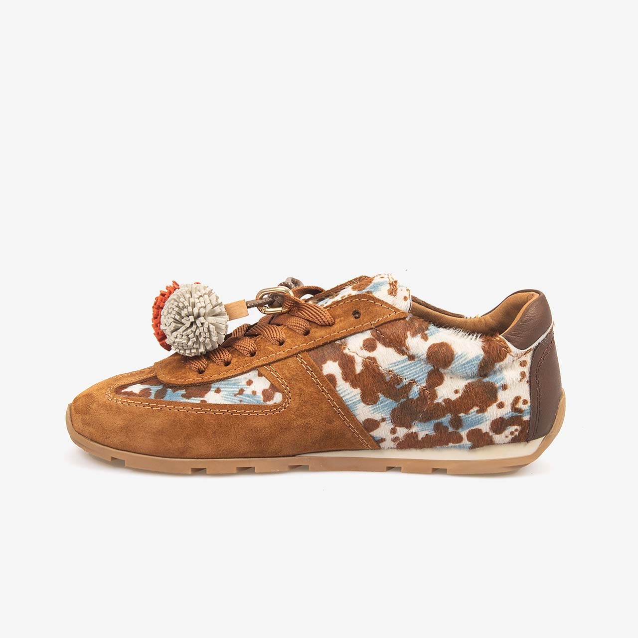 Hawen Angels Kadın Taba Süet Deri Spor & Sneaker Kauçuk Taban Günlük Ayakkabı 585