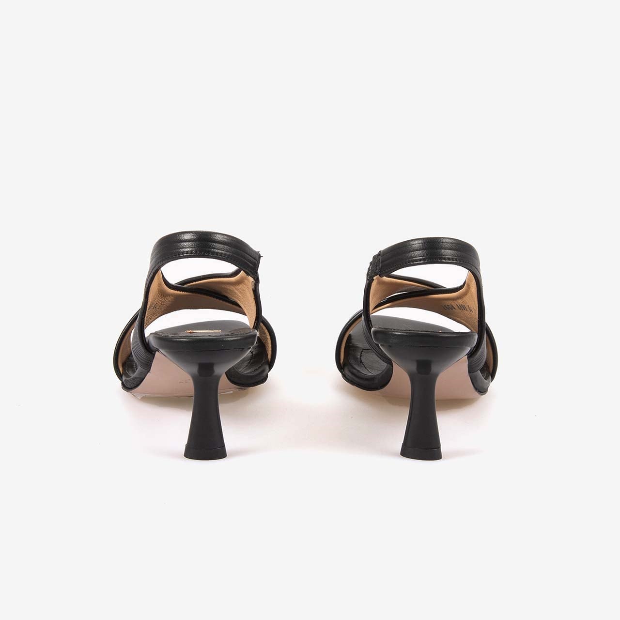 Hawen Angels Kadın Kösele Taban Bantlı 7,5cm Kısa Topuklu Sandalet 6895-04-V1