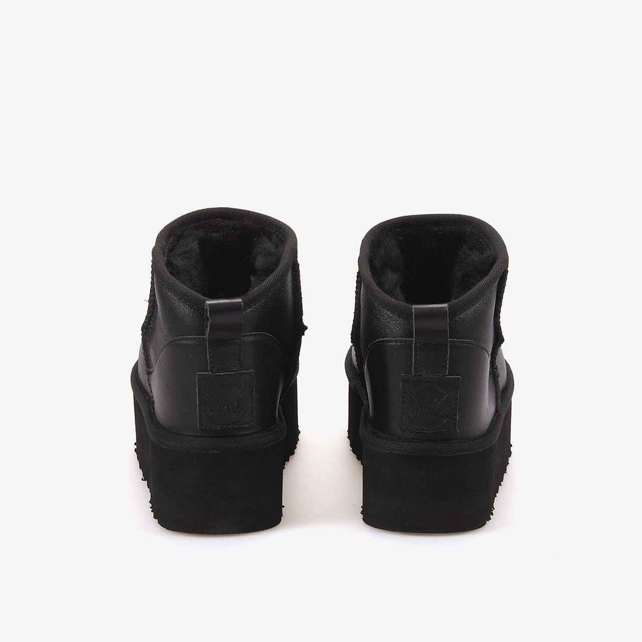 HAWEN ANGELS Kürklü Süet Deri Kadın Topuklu Bot 2301