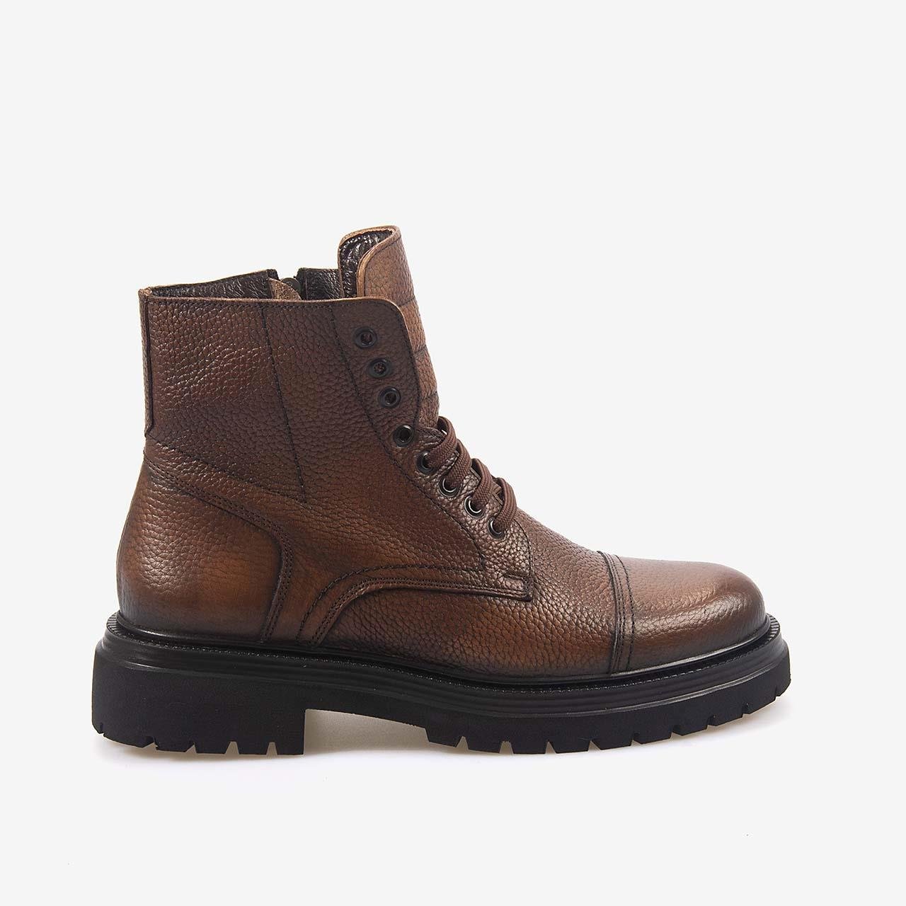 Kemal Tanca  Hakiki Deri  Taba Erkek Bot A7360